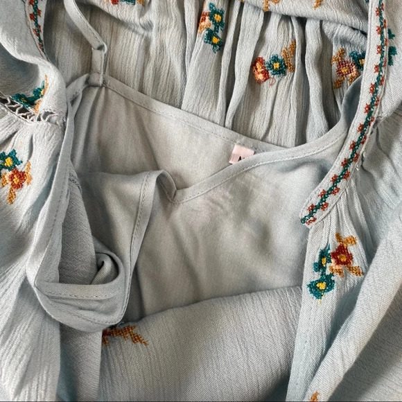 Free People Floral Embroidered oversized Dress - Picture 5 of 7